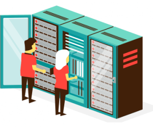 server-colocation-rack