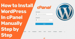 install cpanel in wordpress