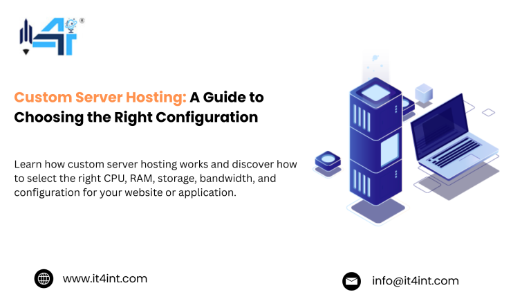 Custom Server Hosting: A Guide to Choosing the Right Configuration 