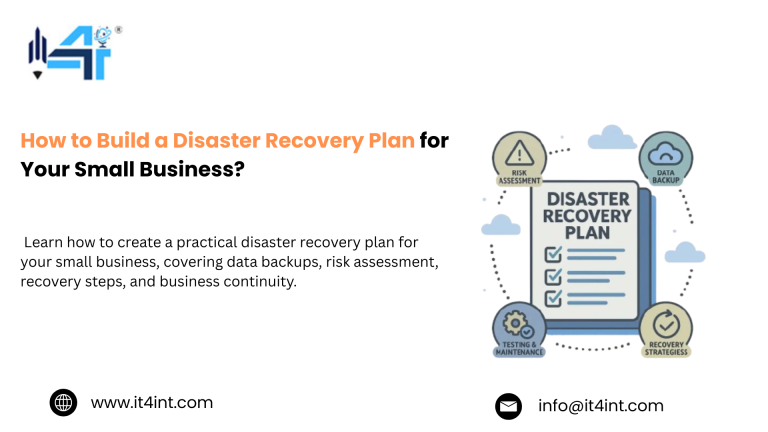 How to Build a Disaster Recovery Plan for Your Small Business